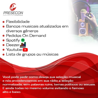 Flexibilidade - Bancos musicais atualizados, Pedidos On Demand